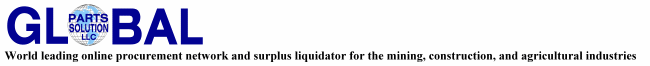 Global Parts Solution, LLC -- The world's leading online resource and surplus liquidator for the construction and mining industries.